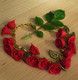 Sinnvoller Rosen Armband + Ohrringe