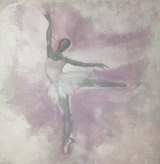 Shabby Chic Ballerina Bild