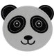 Pandabär - Applikation/Aufbügler/Aufäher