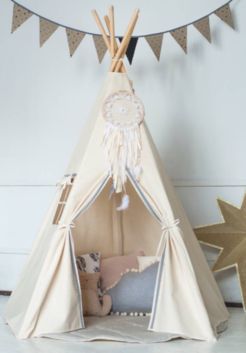 Tipi-Zelt Zelt IndianerZelt Beige | Spielzeug & Puppen ...