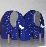 Teelicht-Halter Elefant