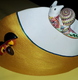 Eule mit Schneckenfreund