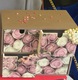 Shabby Chic Kommode mit Rosenprint und 4 Schubladen zur Aufbewahrung